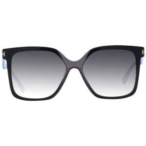 Ana Hickmann Sonnenbrille HI9145 54P01 – Frontansicht mit Azetat Rahmen und Grau Gläsern