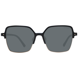 Ana Hickmann Sonnenbrille HI9168 55A01 – Frontansicht mit Azetat Rahmen und Grau Gläsern