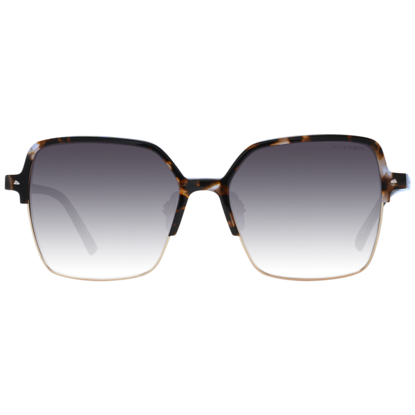Ana Hickmann Sonnenbrille HI9168 55G21 – Frontansicht mit Azetat Rahmen und Braun Gläsern