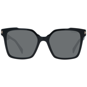 Ana Hickmann Sonnenbrille HI9170 52A01 – Frontansicht mit Azetat Rahmen und Grau Gläsern