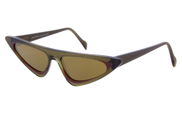 Andy Wolf Sonnenbrille Alexandria 555 – Frontansicht mit Rahmen und Gläsern