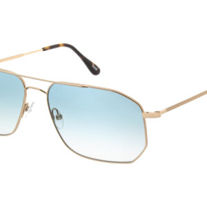 Andy Wolf Sonnenbrille Hector 60B – Frontansicht mit  Rahmen und  Gläsern