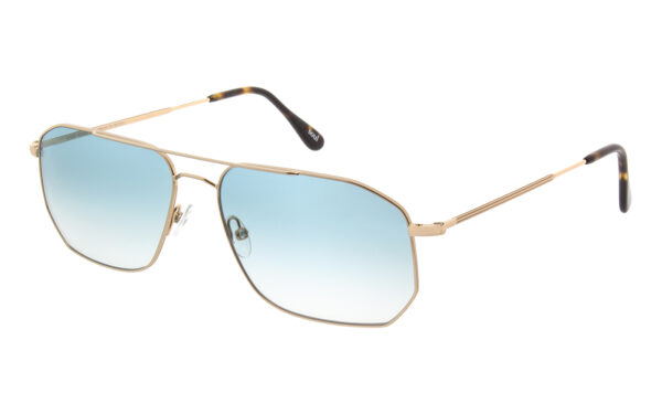 Andy Wolf Sonnenbrille Hector 60B – Frontansicht mit  Rahmen und  Gläsern