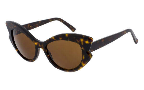 Andy Wolf Sonnenbrille Irina 59B – Frontansicht mit  Rahmen und  Gläsern