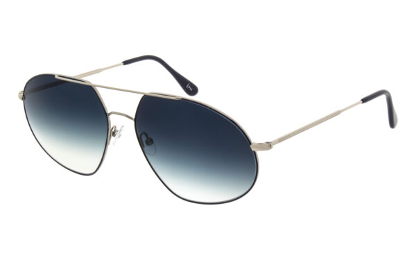 Andy Wolf Sonnenbrille Quincy 61G – Frontansicht mit  Rahmen und  Gläsern