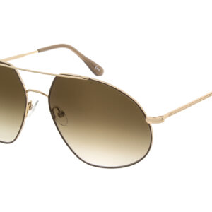 Andy Wolf Sonnenbrille Quincy 61H – Frontansicht mit  Rahmen und  Gläsern