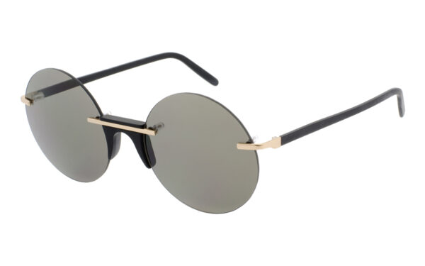 Andy Wolf Sonnenbrille Zaire 59A – Frontansicht mit Rahmen und Gläsern