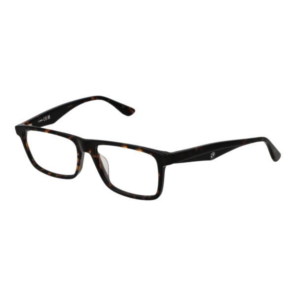 BMW Brille BW5062-H 55052 – 45° Seitenansicht BMW )} Brille BW5062-H 55052 in Braun