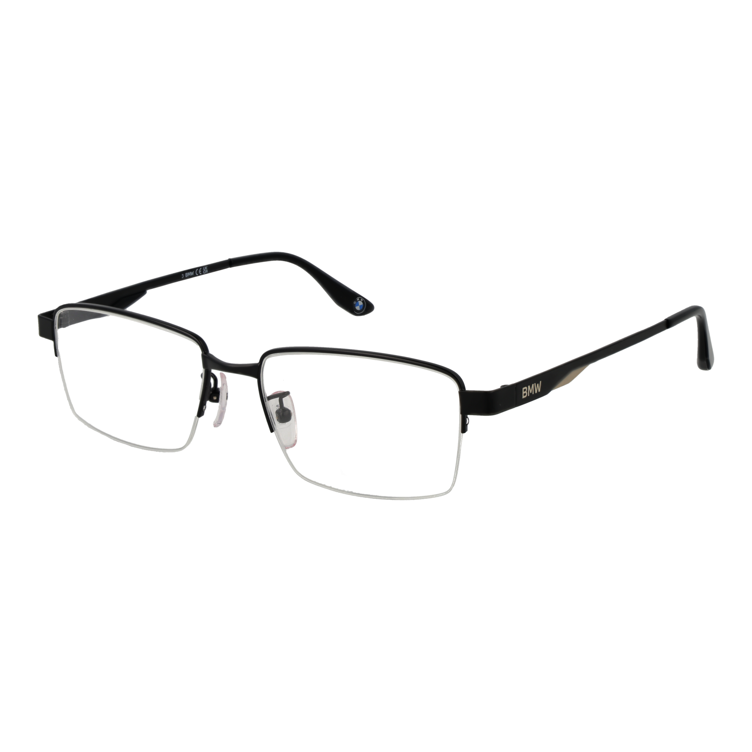 BMW )} Brille BW5072-H 56002 in Schwarz