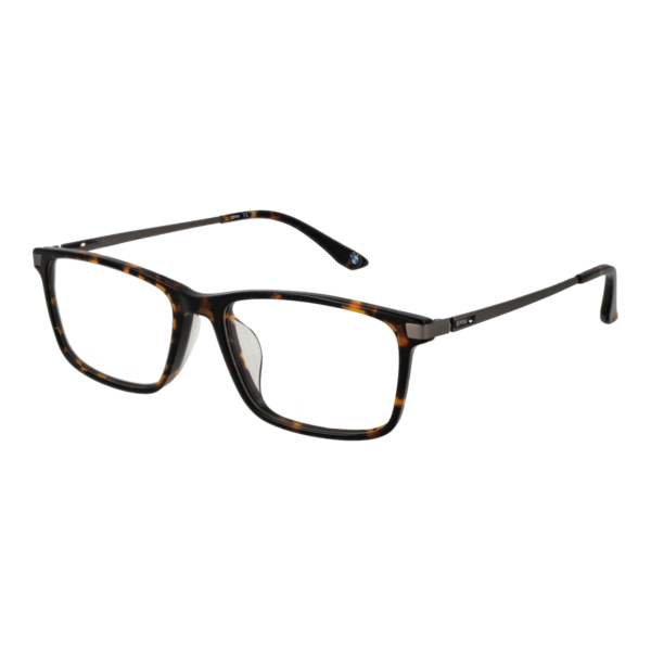 BMW Brille BW5073-H 56052 – 45° Seitenansicht BMW )} Brille BW5073-H 56052 in Braun