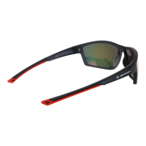 Rückansicht der BMW Motorsport Sonnenbrille BS0047 6520U – Kunststoff Rahmen