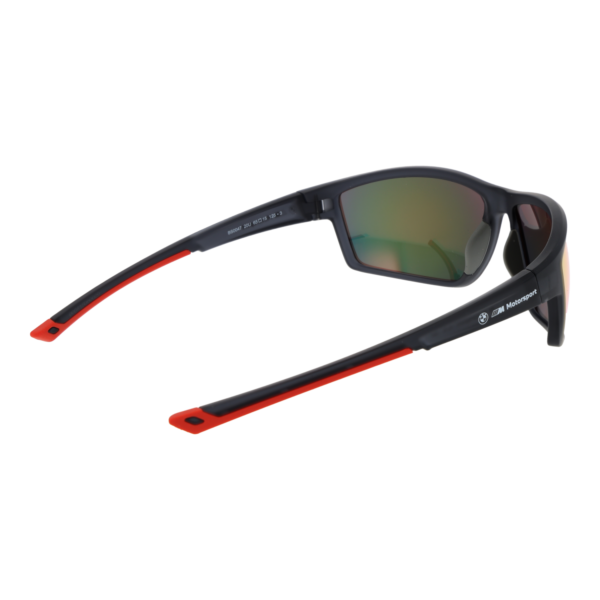 Rückansicht der BMW Motorsport Sonnenbrille BS0047 6520U – Kunststoff Rahmen
