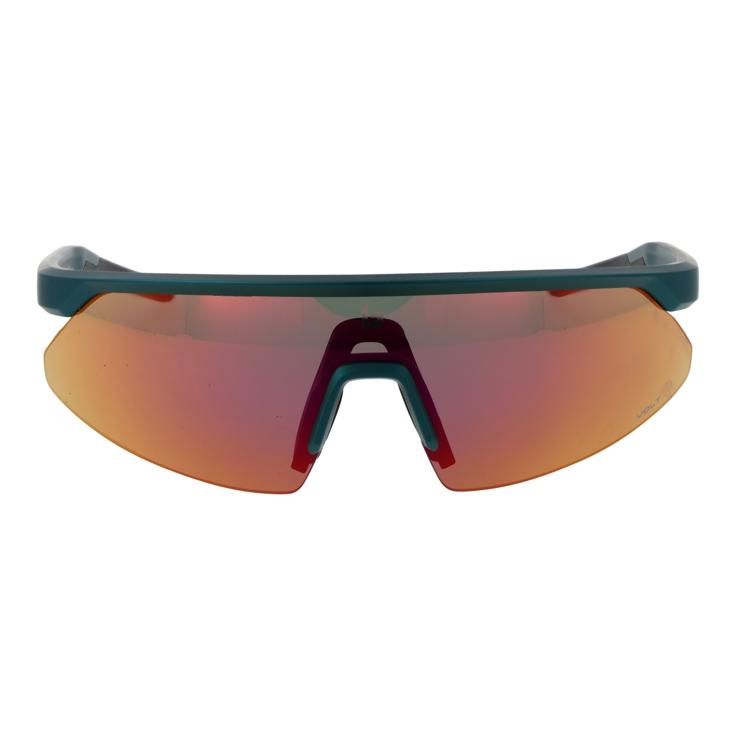 Bolle Sonnenbrille BS032008 Micro Edge – Frontansicht mit Nylon Rahmen und Orange Gläsern