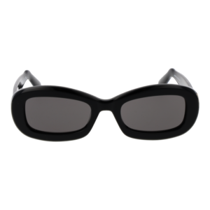 GCDS Sonnenbrille GD0027 5301A – Frontansicht mit Kunststoff Rahmen und Grau Gläsern