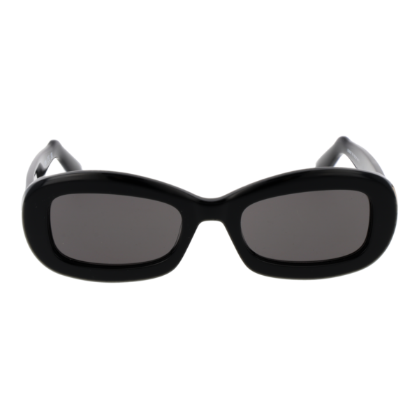 GCDS Sonnenbrille GD0027 5301A – Frontansicht mit Kunststoff Rahmen und Grau Gläsern