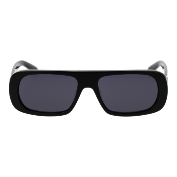 GCDS Sonnenbrille GD0039 5401A – Frontansicht mit Kunststoff Rahmen und Grau Gläsern