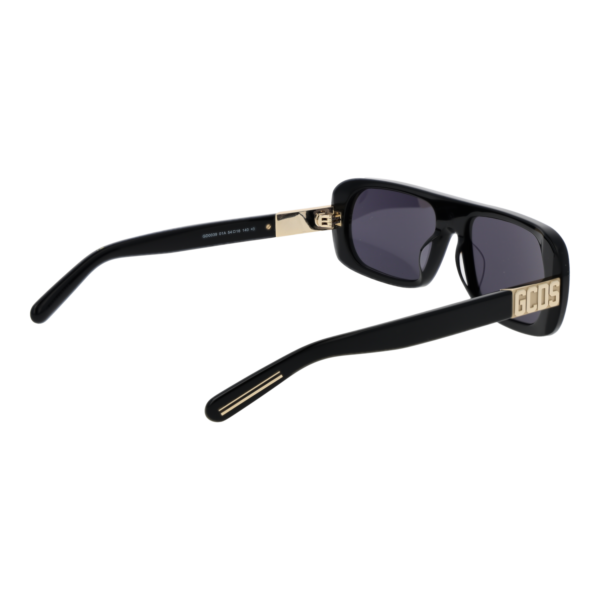 Rückansicht der GCDS Sonnenbrille GD0039 5401A – Kunststoff Rahmen