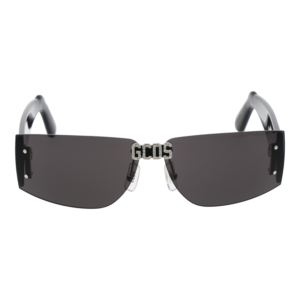 GCDS Sonnenbrille GD0042 6416A – Frontansicht mit Kunststoff Rahmen und Grau Gläsern