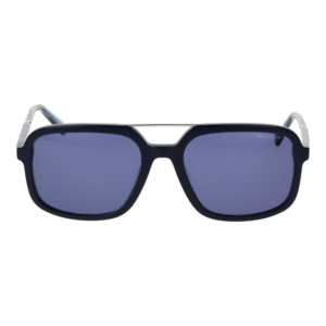 Gant Sonnenbrille GA00016 5490V – Frontansicht mit Kunststoff Rahmen und Blau Gläsern
