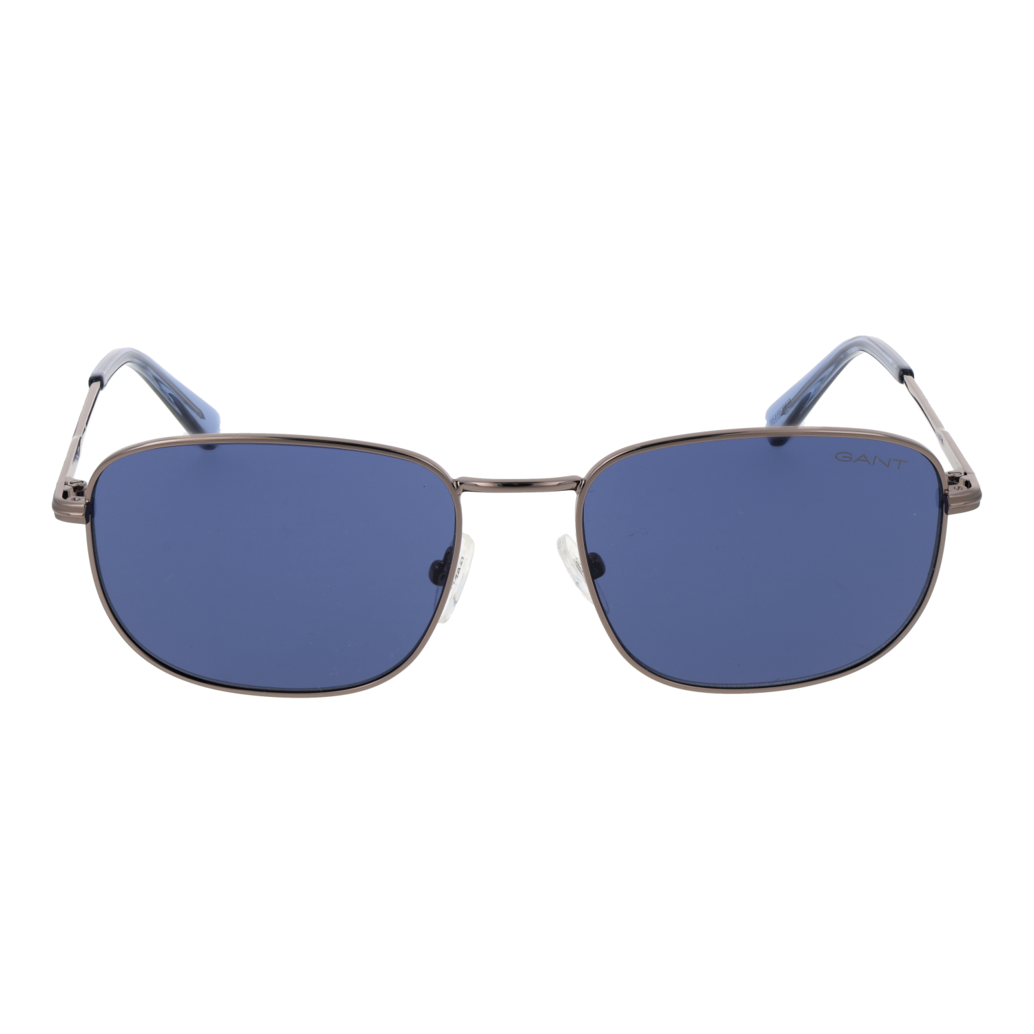 Gant Sonnenbrille GA00018 5612V – Frontansicht mit Metall Rahmen und Blau Gläsern