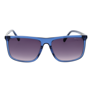 Gant Sonnenbrille GA7219 5790B – Frontansicht mit Kunststoff Rahmen und Lila Gläsern