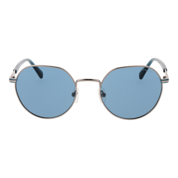 Gant Sonnenbrille GA7233 5314V – Frontansicht mit Metall Rahmen und Blau Gläsern