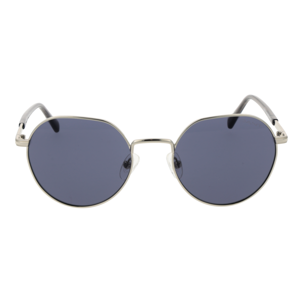 Gant Sonnenbrille GA7233 5316A – Frontansicht mit Metall Rahmen und Grau Gläsern