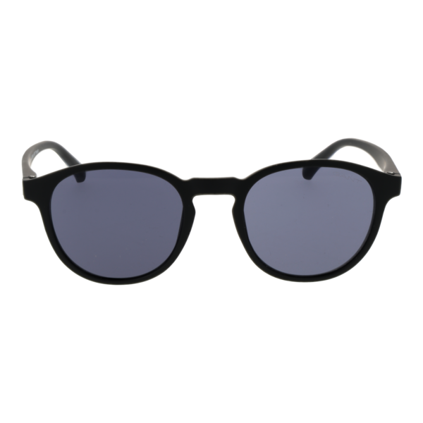 Gant Sonnenbrille GA7234 5002A – Frontansicht mit Edelstahl Rahmen und Grau Gläsern