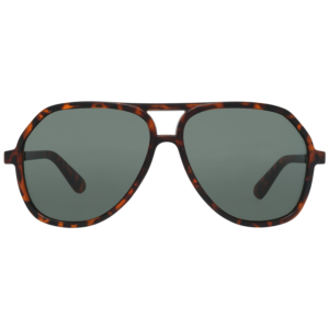 Guess Sonnenbrille GF0217 6052N – Frontansicht mit Kunststoff Rahmen und Grau Gläsern