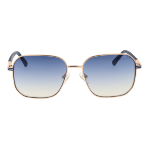 Guess Sonnenbrille GU00051 5732W – Frontansicht mit Metall Rahmen und Blau Gläsern