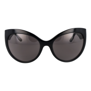 Guess Sonnenbrille GU00130 6101A – Frontansicht mit Kunststoff Rahmen und Grau Gläsern