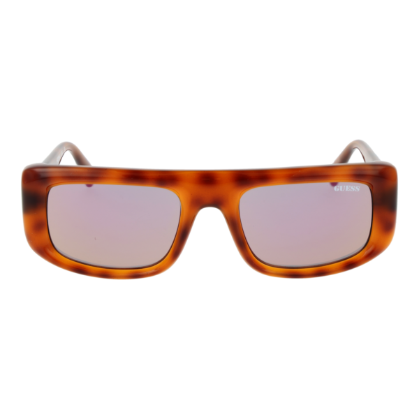 Guess Sonnenbrille GU00138 5353C – Frontansicht mit Kunststoff Rahmen und Grau Gläsern