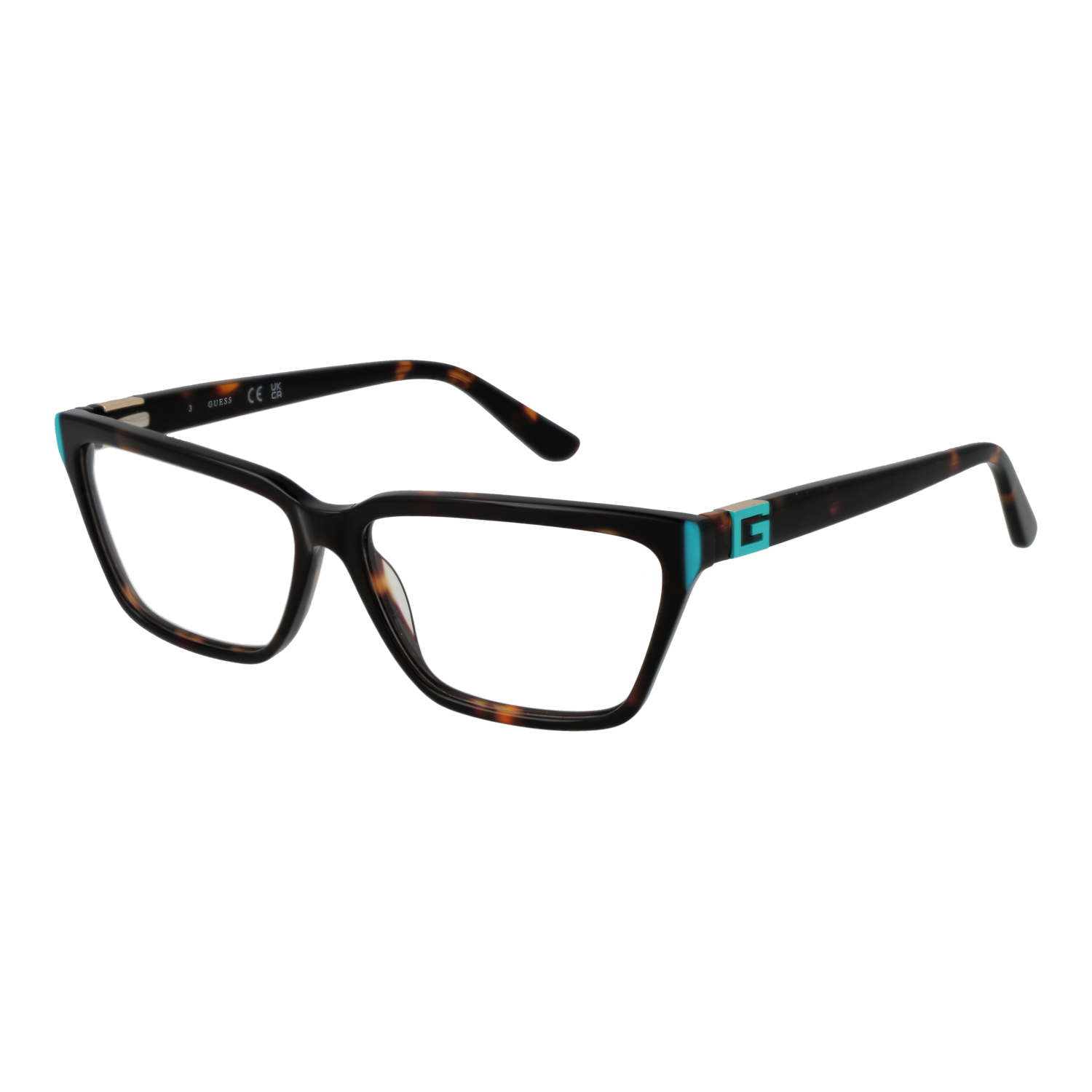 Guess )} Brille GU50145 56052 in Braun