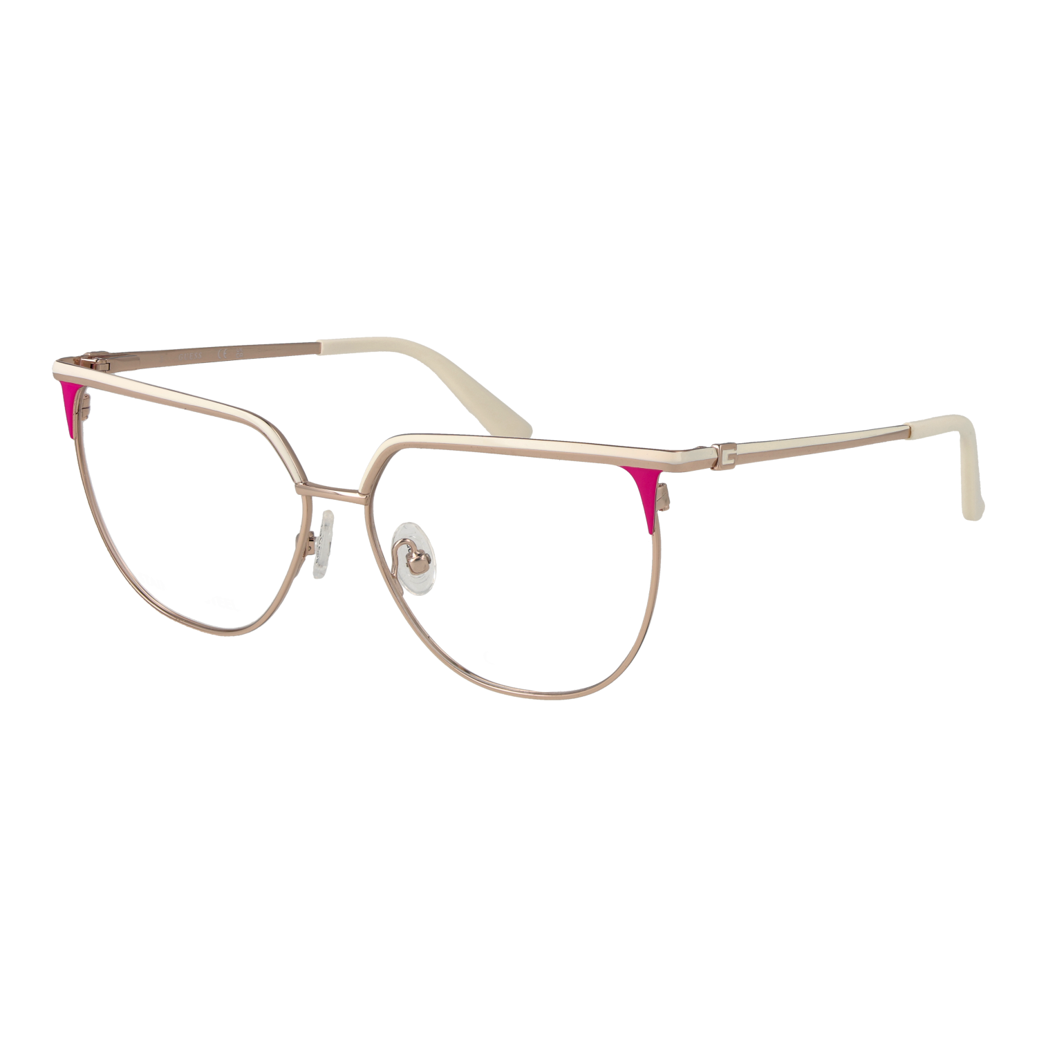 Guess )} Brille GU50147 54021 in Weiß