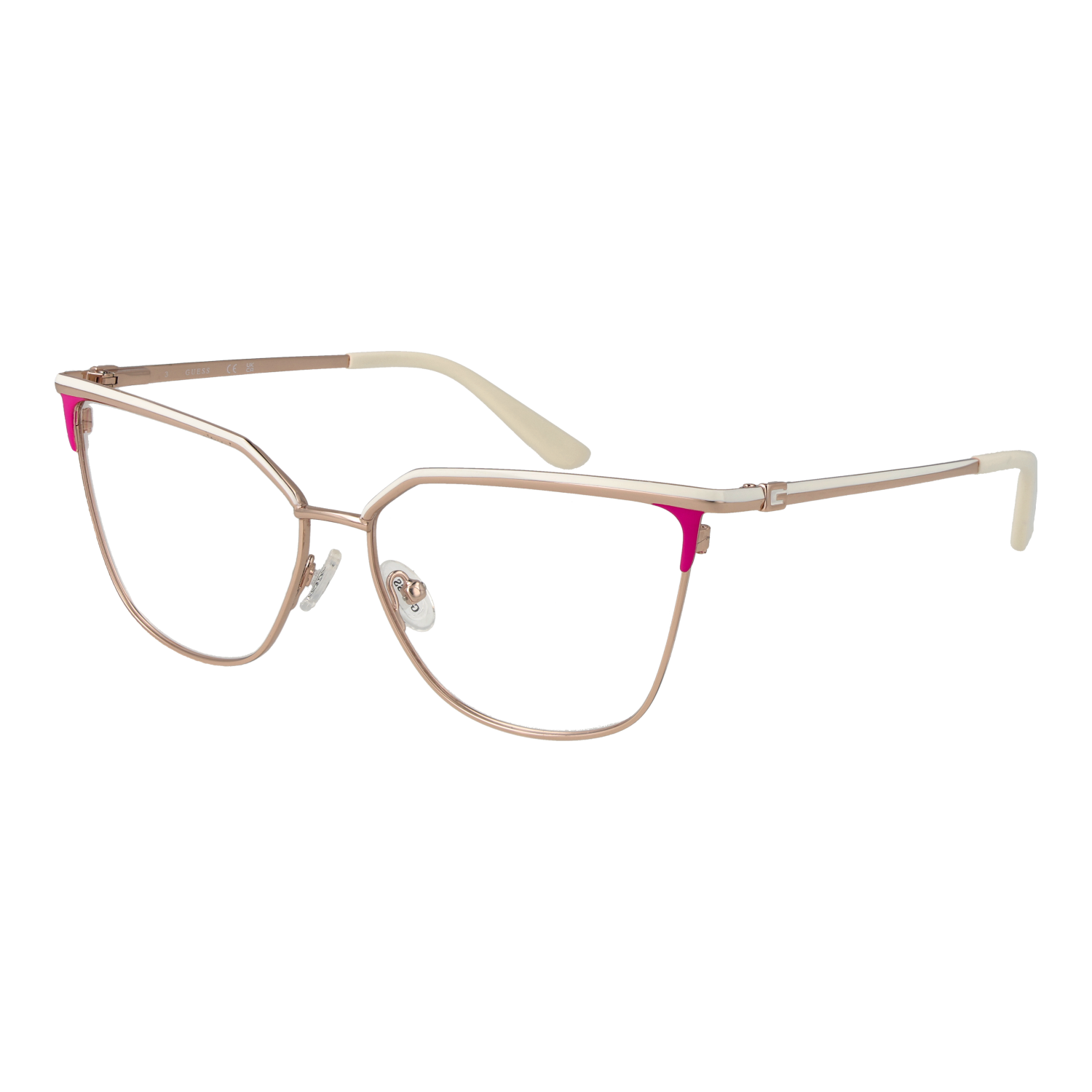 Guess )} Brille GU50148 57021 in Weiß