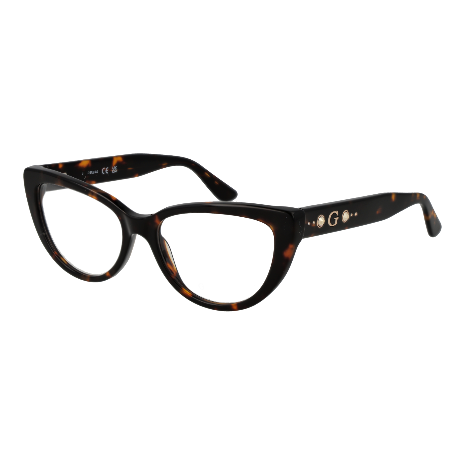 Guess )} Brille GU50175 52052 in Braun