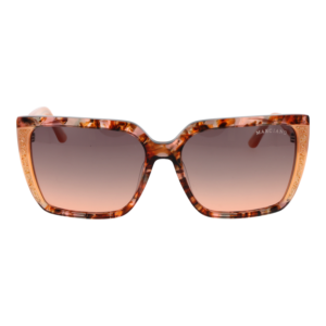 Marciano by Guess Sonnenbrille GM00012 5844F – Frontansicht mit Azetat Rahmen und Braun Gläsern