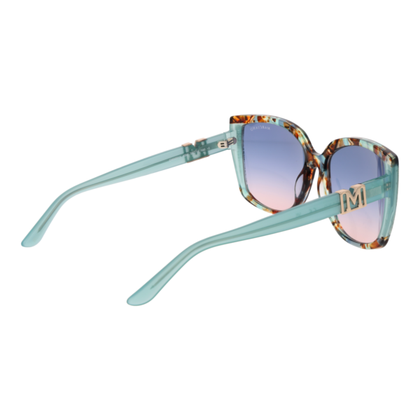 Rückansicht der Marciano by Guess Sonnenbrille GM00013 5989W – Kunststoff Rahmen