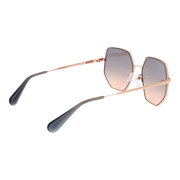 Rückansicht der Max & Co Sonnenbrille MO0026 5733B – Metall Rahmen