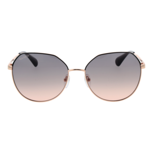 Max & Co Sonnenbrille MO0060 5833B – Frontansicht mit Metall & Kunststoff Rahmen und Grau Gläsern