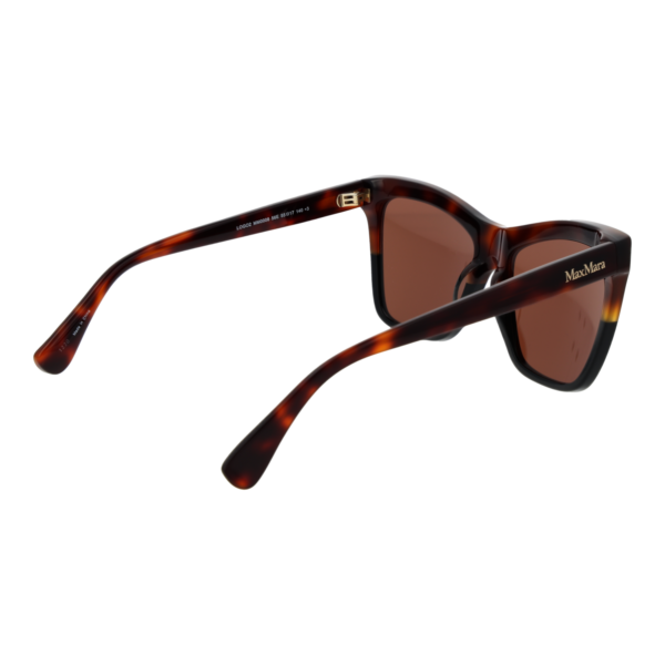 Rückansicht der Max Mara Sonnenbrille MM0008 5556E – Azetat Rahmen