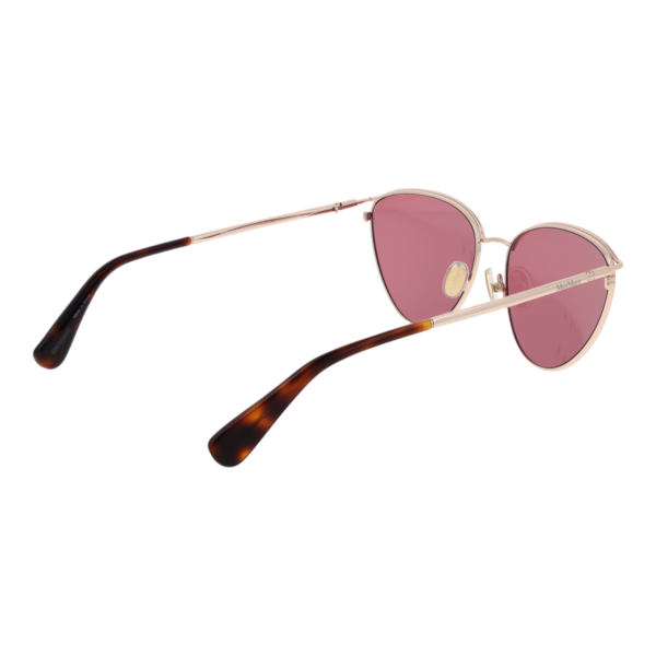 Rückansicht der Max Mara Sonnenbrille MM0044 5652S – Metall Rahmen