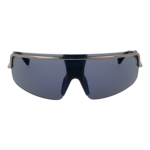 Max Mara Sonnenbrille MM0050-F 7190X – Frontansicht mit Metall Rahmen und Blau Gläsern