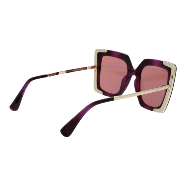 Rückansicht der Max Mara Sonnenbrille MM0051 5283W – Kunststoff Rahmen