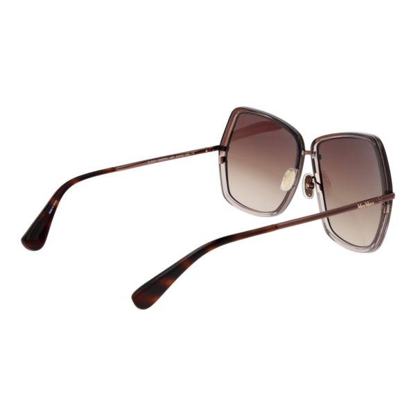 Rückansicht der Max Mara Sonnenbrille MM0054 6148F – Metall Rahmen