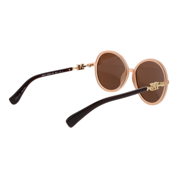Rückansicht der Max Mara Sonnenbrille MM0065 5859F – Kunststoff Rahmen