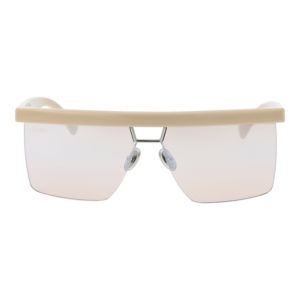 Max Mara Sonnenbrille MM0072 6025L – Frontansicht mit Kunststoff Rahmen und Schwarz Gläsern