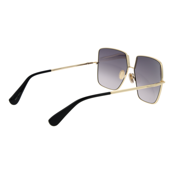 Rückansicht der Max Mara Sonnenbrille MM0082 6032B – Metall Rahmen