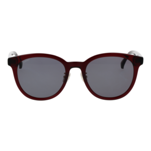 Max Mara Sonnenbrille MM0106-K 5469A – Frontansicht mit Azetat Rahmen und Grau Gläsern