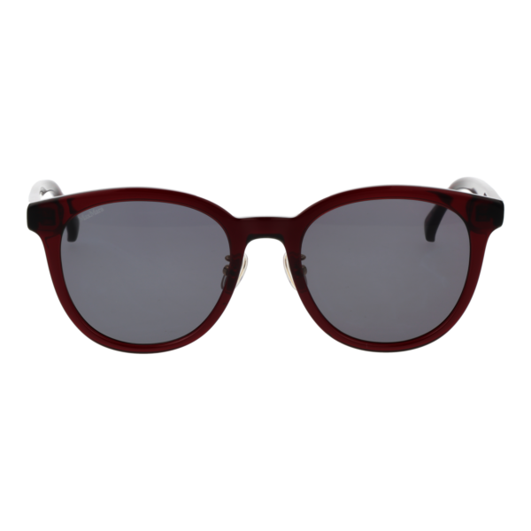 Max Mara Sonnenbrille MM0106-K 5469A – Frontansicht mit Azetat Rahmen und Grau Gläsern
